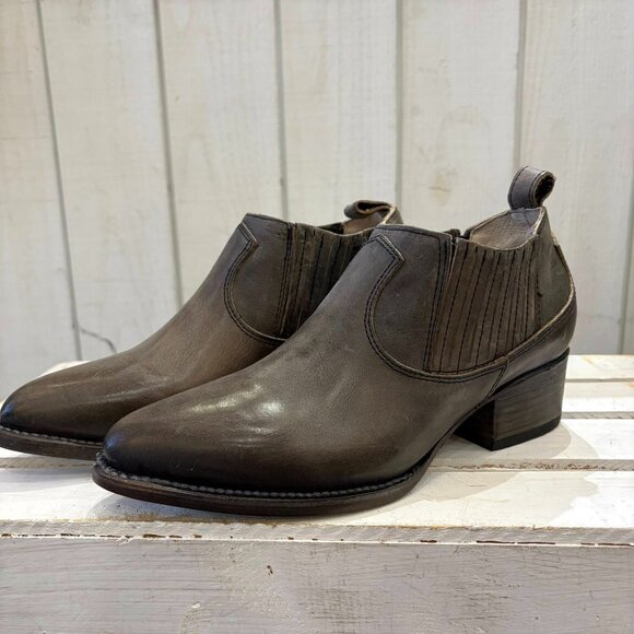 Free Bird Opal Leather Booties - Size 8 - Picture 1 of 6